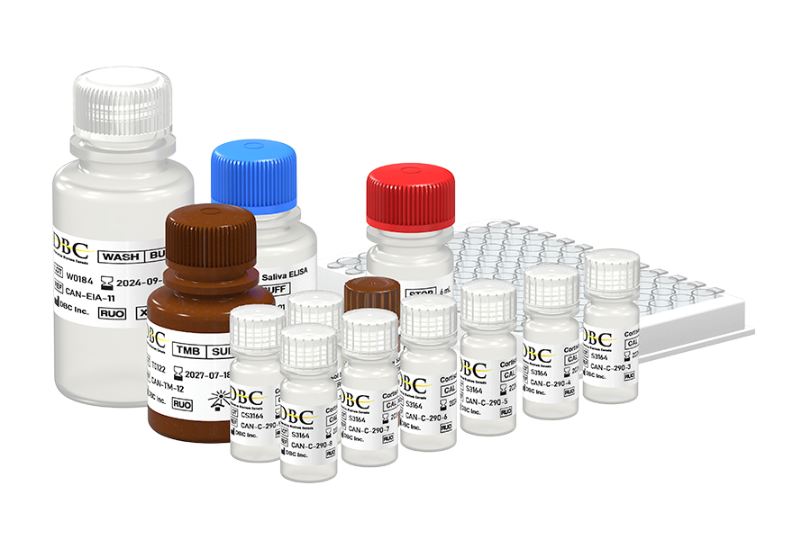 Cortisol Saliva ELISA kit, REF: CAN-C-290