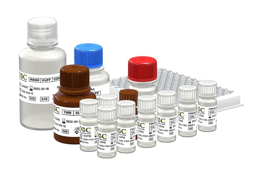 Follicle Stimulating Hormone (FSH) ELISA kit, REF: CAN-FSH-4060