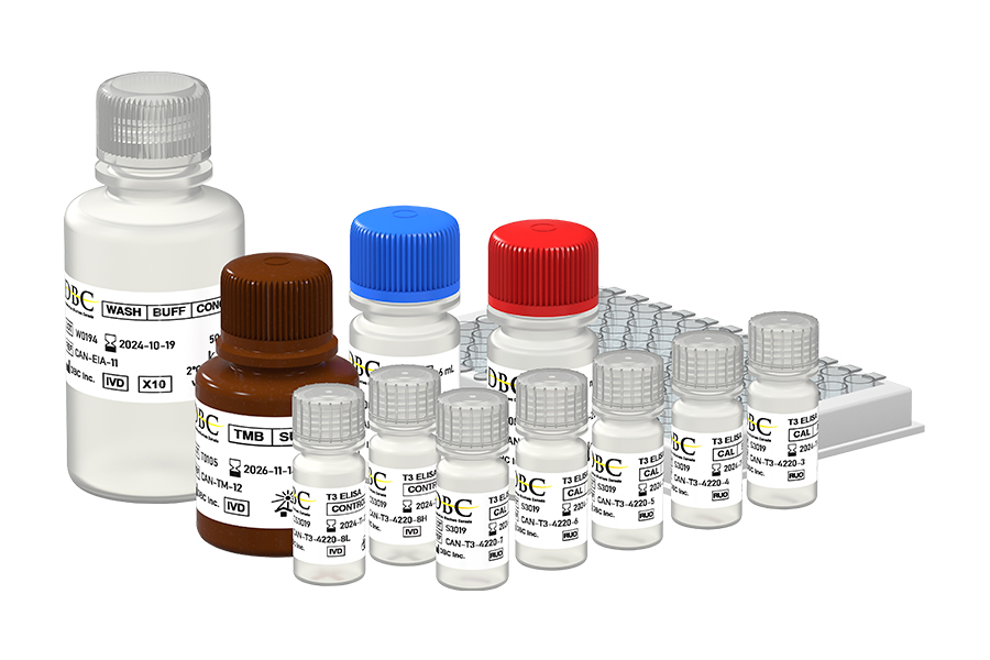Triiodothyronine (T3) ELISA kit, REF: CAN-T3-4220