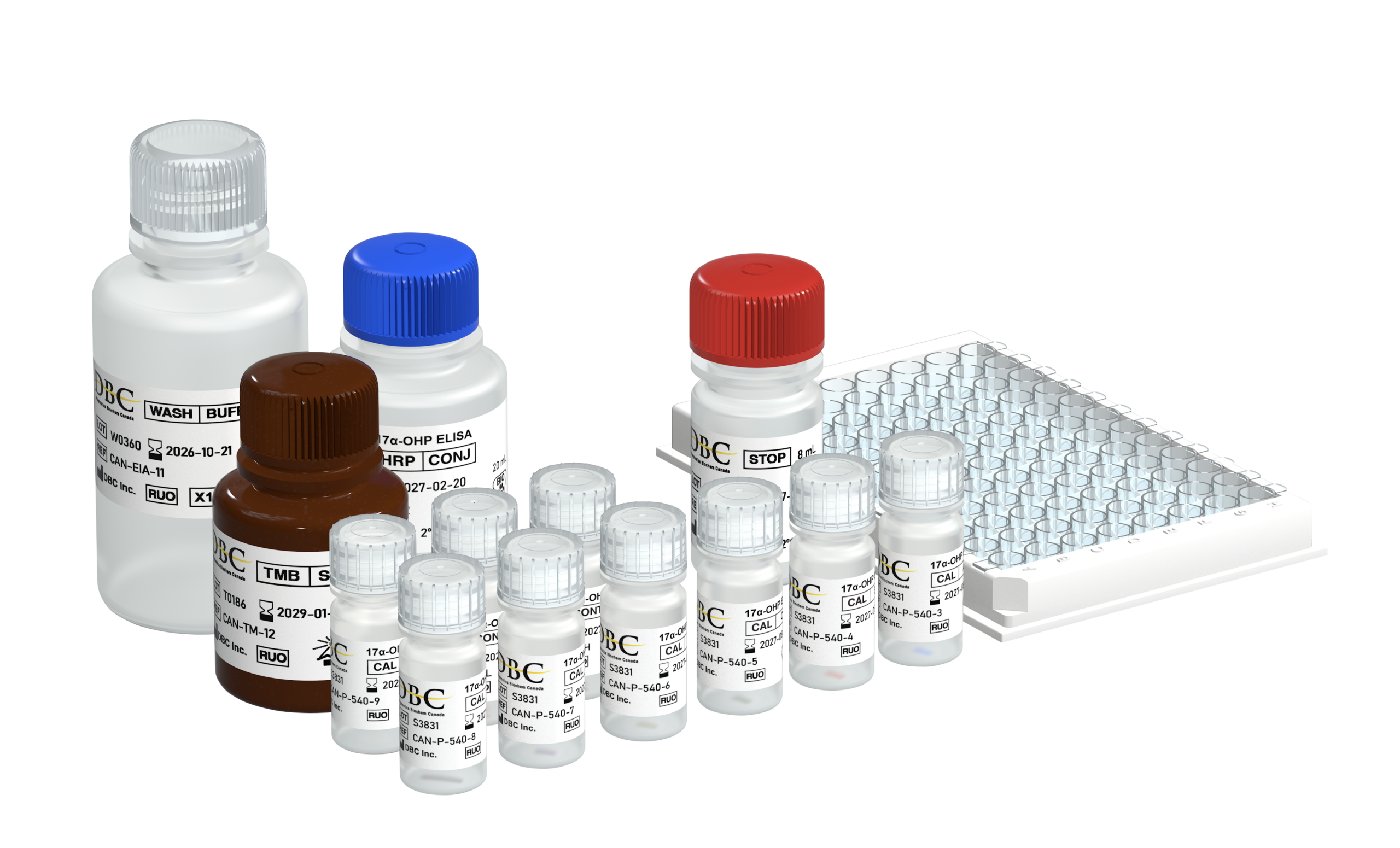 17 alpha-hydroxyprogesterone ELISA kit, REF CAN-P-540